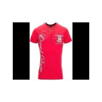 Slim Fit T-Shirt Royal Yachting Red 6503 S