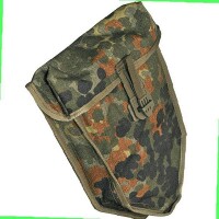 BW Spatentasche Klappspatentasche flecktarn gebr.