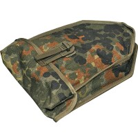 BW Spatentasche Klappspatentasche flecktarn gebr.