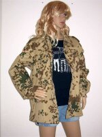 Military Army Camouflage Trope Jacke Bundeswehr Blogger Hipster Khaki 34 36 38 XS S M