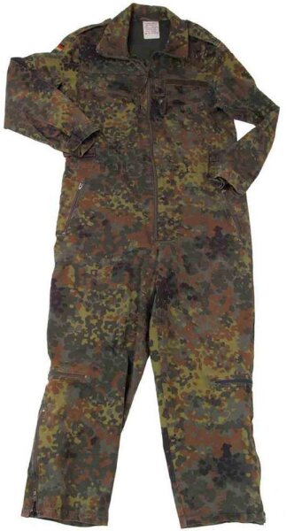 Orig.BW Panzerkombi Ohne Futter 5 farb. Flecktarn 1