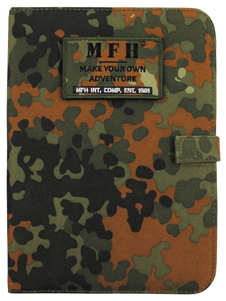 Appointment planner A5 ring book fixture Flecktarn