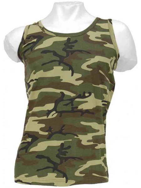 Tank-Top US-Style Woodland