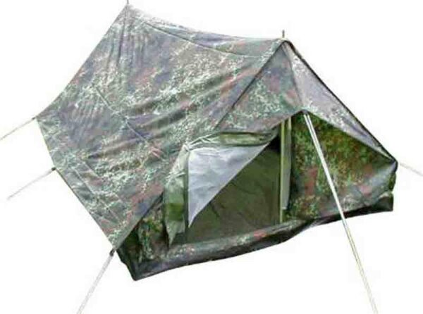 2 Mann Zelt Minipack Ranger Flecktarn