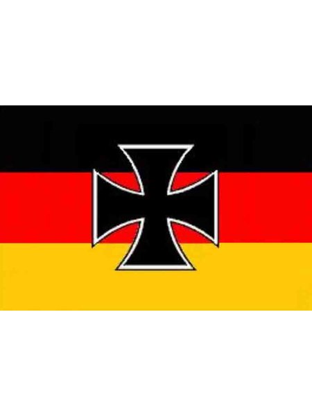 Fahne Deutschland Eisernes Kreuz 90 x 150 cm