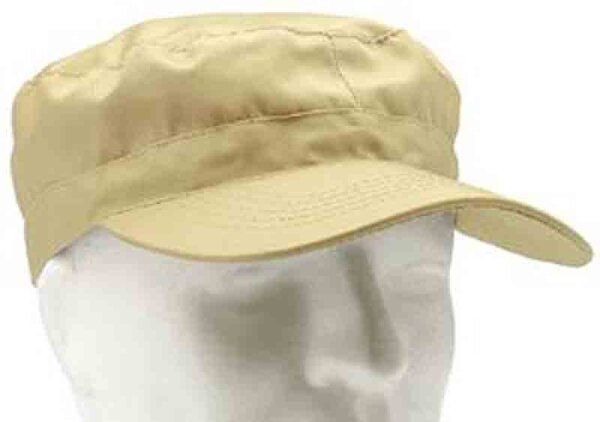 Cap mit Gummizug khaki