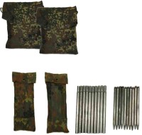 Original Bundeswehr Zweimannzelt flecktarn