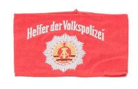 Original DDR Armbinde Helfer der Volkspolizei