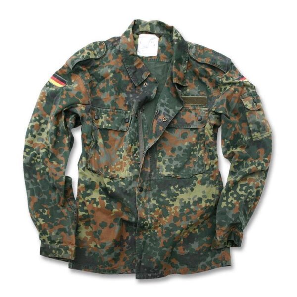 Original BW Feldhemd  Feldbluse  Flecktarn  Hemd 5 farben flecktarn 17 / 41-42