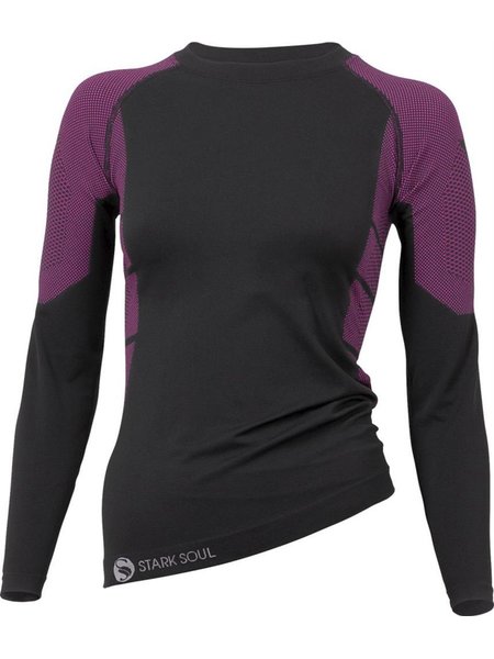 Functional Thermo Underwear Negro-Rosa Thermo Shirt S/M