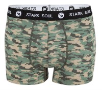 Herren Boxershorts Camouflage 3er Pack S