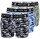 Herren Boxershorts Camouflage 3er Pack S