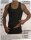 Herren Unterhemd -Tank Shirt, Feinripp in Schwarz 2er Pack