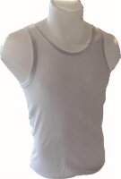 Herren Unterhemd -Tank Shirt, Feinripp in weiß 2er Pack