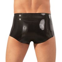 Latex-Pants mit Penis-Hoden-Hülle