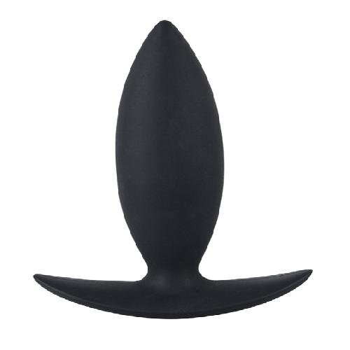 Schlanker Buttplug in Schwarz