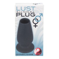 Lust Tunnel Analplug in Schwarz