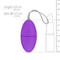 Vibro-Ei mit Fernbedienung in Violett