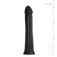 XXL Dildo 31,5 cm - Schwarz