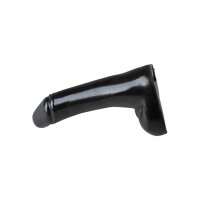 All Black realistischer Dildo schwarz - Extra klein