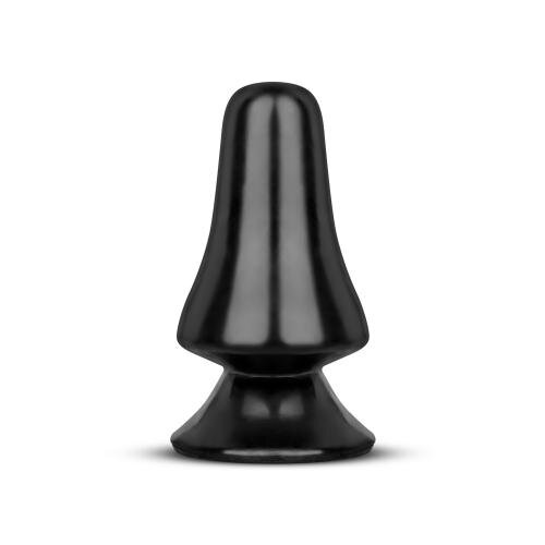 All Black Analplug 12 cm - Schwarz