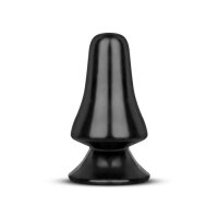 All Black Analplug 12 cm - Schwarz