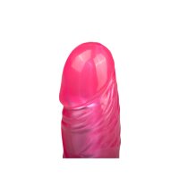 Pinkfarbener cumshot Vibrator