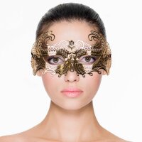 EasyToys – Venezianische Maske aus Metall in Gold