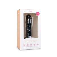 Realistischer Dildo Schwarz - 15,5