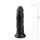 Realistischer Dildo Schwarz - 15,5