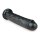 Realistischer schwarzer Dildo - 28,5 cm