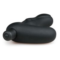 Schwarzer vibrierender Buttplug