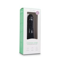 Realistischer schwarzer Vibrator aus Silikon