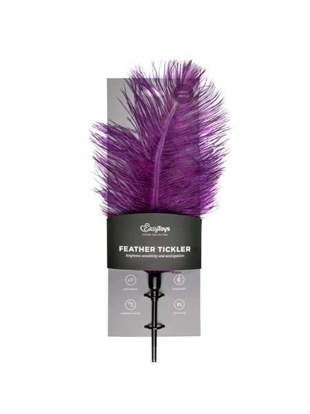 Violetter Feder-Tickler