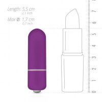 Bullet-Vibrator mit 10 Geschwindigkeiten - Lila