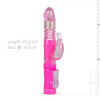 EasyToys Stoßender Hasen-Vibrator - Rosa