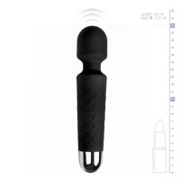 EasyToys Mini Wand-Vibrator - Schwarz