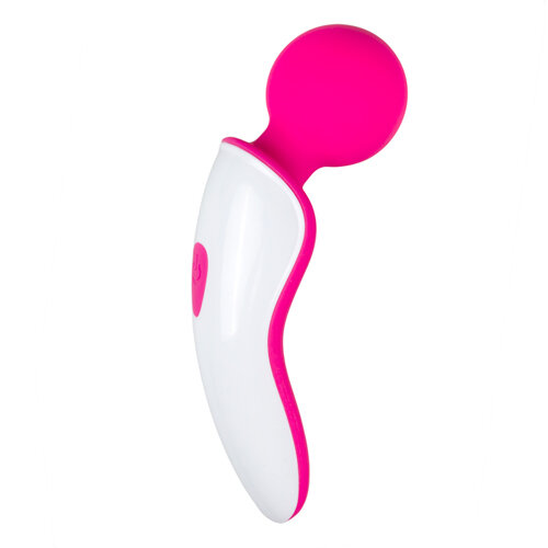 Mini-Wand-Massagegerät - Rosa/Weiß