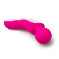 Mini-Wand-Massagegerät - Rosa/Weiß