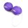 Wiggle Duo Kegel Ball - lila/weiß