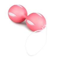 Wiggle Duo Kegel Ball - pink/weiß