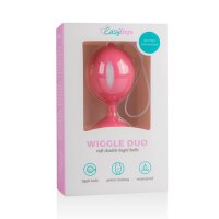 Wiggle Duo Kegel Ball - pink/weiß