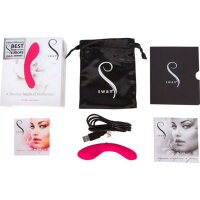 The Mini Swan Wand Vibrator - Pink