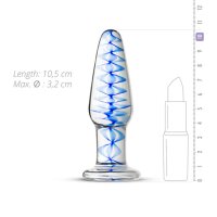 Glas-Analplug Nr. 23