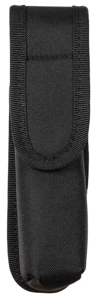 Taschenlampenholster, Nylon, Schwarz