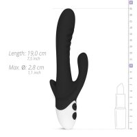 Stellar Vibe Rabbit Vibrator - schwarz