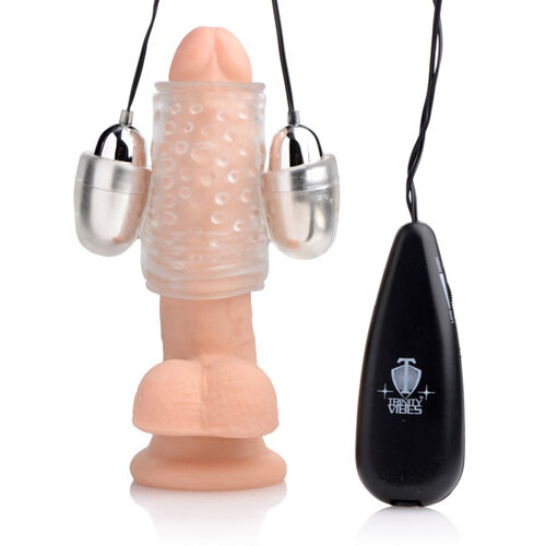 Dual Vibrationen Penis Hülle