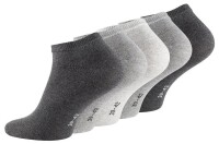 Essentials - Unisex Baumwoll Sneaker Socken 5 Paar