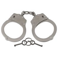 Handcuff, security groove, 2 keys