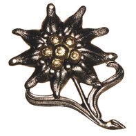 FEDERAL ARMED FORCES mountain infantrymans edelweiss, metal
